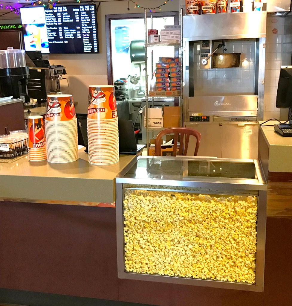 Concession stands are left unmanned as theaters struggle to hire staff.