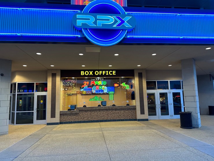 In Photos: Choosing Your Movie Seat. No Cash. No People.